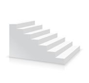 Treppe gerade